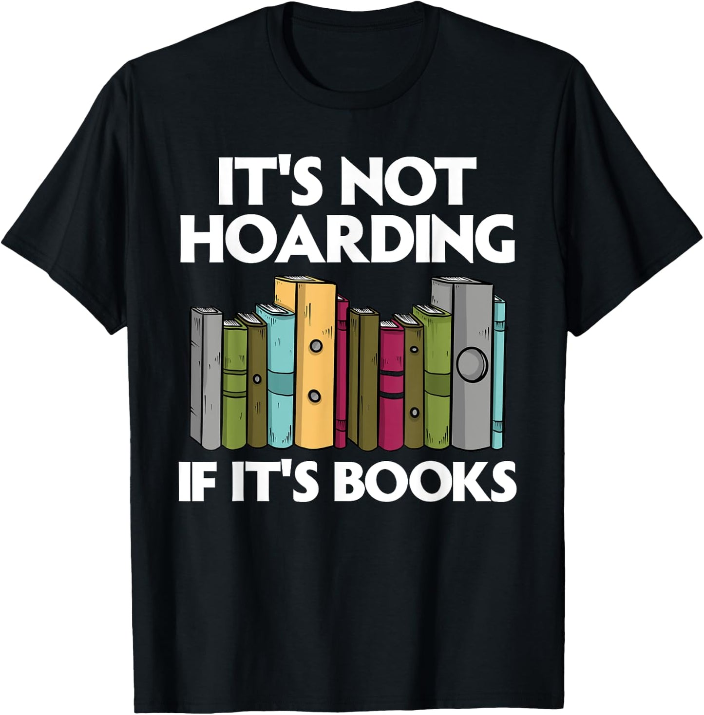 Cool Books Art Men Women Read Books Bookworm Library Reading T-Shirt - T-Shirt | Black