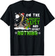 Horse Christmas On The Naughty List And I Regret Nothing T-Shirt - T-Shirt | Black