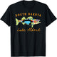 Unique Fisherman South Dakota Albert Lake Walleye Fishing T-Shirt - T-Shirt | Black