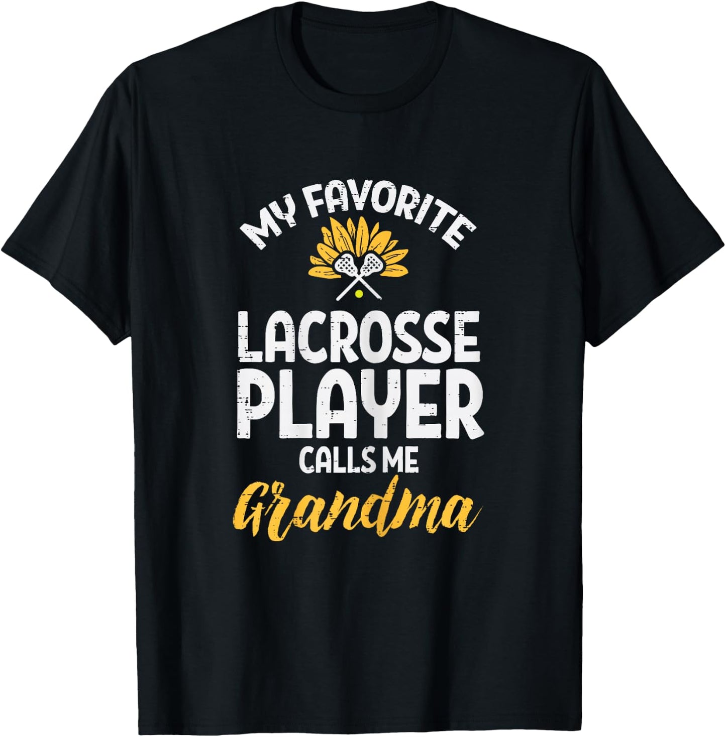 Favorit Lacrosse Player Grandma Lax Family Nana Mimi Women T-Shirt - T-Shirt | Black