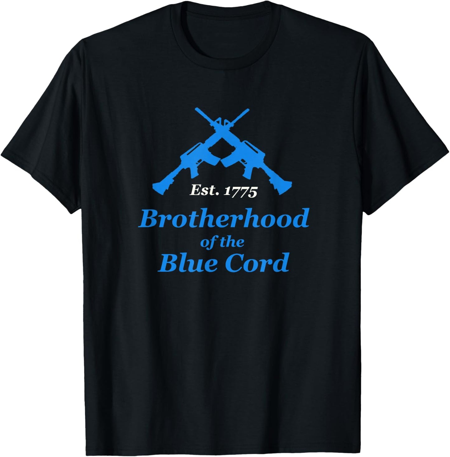 Brotherhood Of The Blue Cord Infantry Grunt T-Shirt - T-Shirt | Black