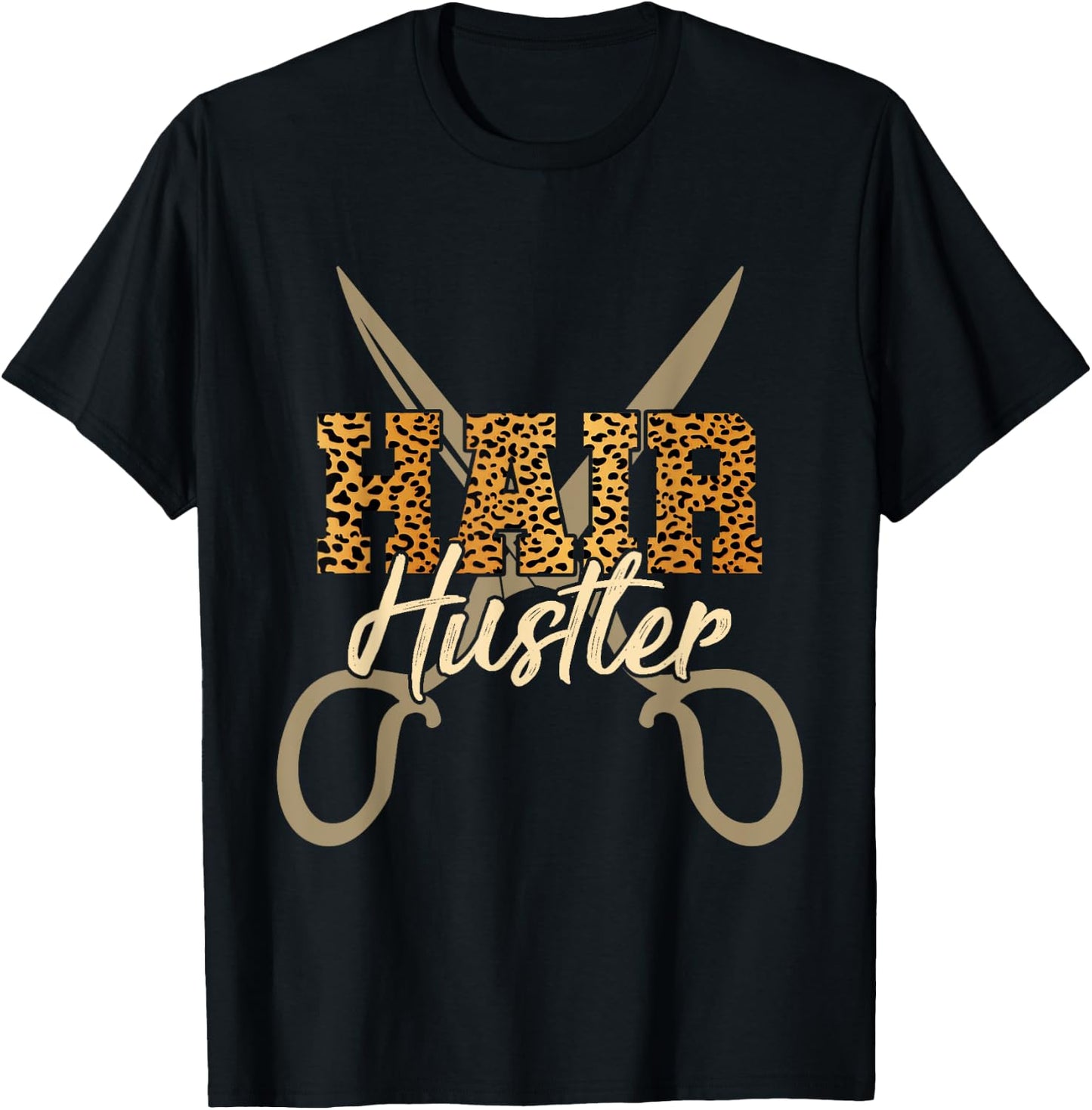 Hair Hustler Hairstylist T-Shirt - T-Shirt | Black