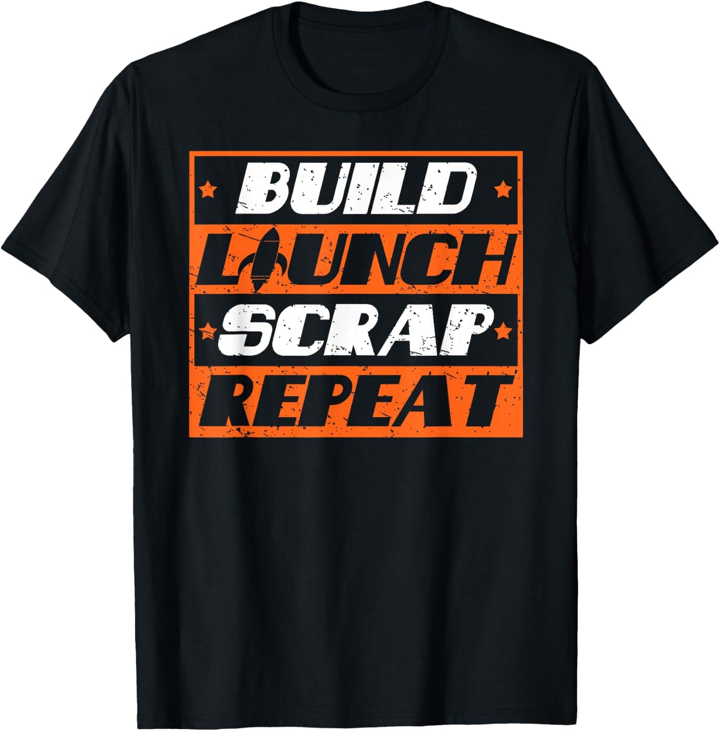 Aerospace Rocket Science Engineering Spaceship Astronautics T-Shirt - T-Shirt | Black