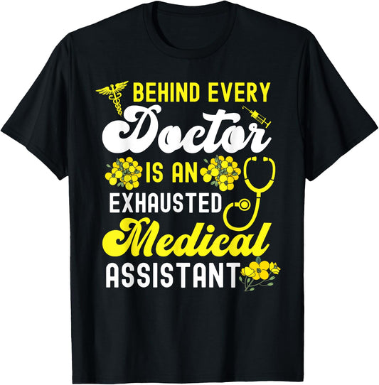 Certified Medical Assistant Doctor CMA T-Shirt - T-Shirt | Black