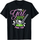 This Girl Knows How To Par Girl Golf Girls Golfing T-Shirt - T-Shirt | Black