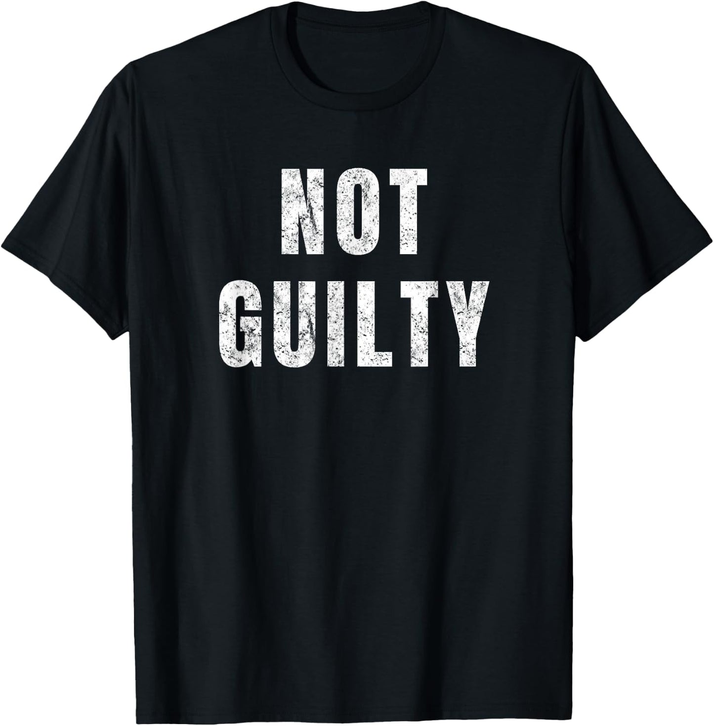 Social Justice Criminal Defense Not Guilty T-Shirt - T-Shirt | Black