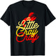 Cajun Crawfish Boil Party A Little Cray Mardi Gras Southern T-Shirt - T-Shirt | Black