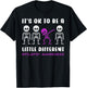 Epilepsy Purple Skeleton Awareness Halloween Holiday T-Shirt - T-Shirt | Black