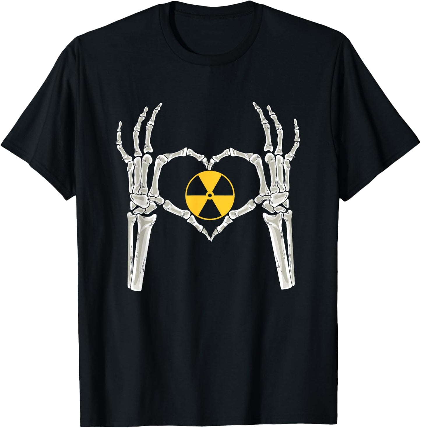 Rad Tech X Ray Skeleton Radiology Technican Shirt & Gift T-Shirt - T-Shirt | Black