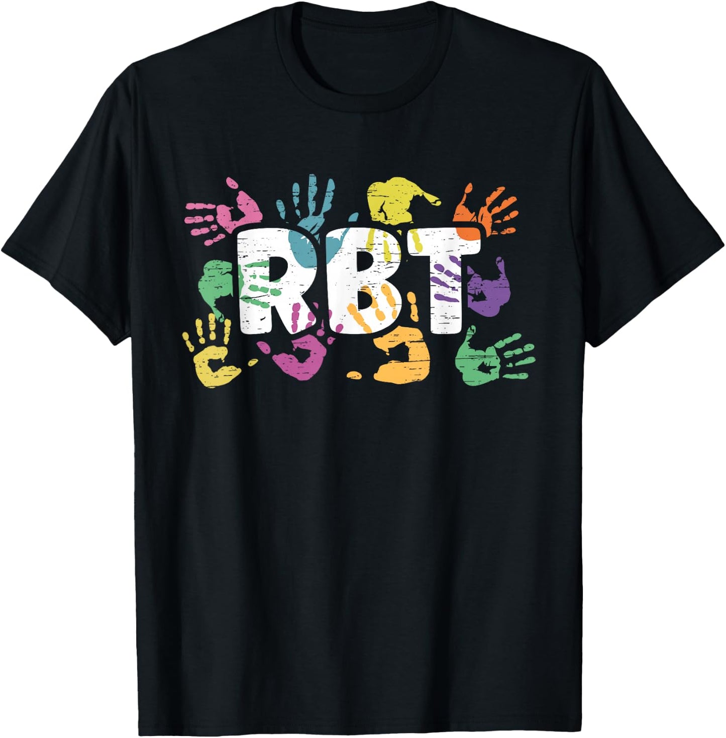 Mental Illness Awareness Registered Behavior Technician RBT T-Shirt - T-Shirt | Black