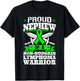 Proud Nephew Of A Non-Hodgkin Lymphoma Warrior Awareness T-Shirt - T-Shirt | Black