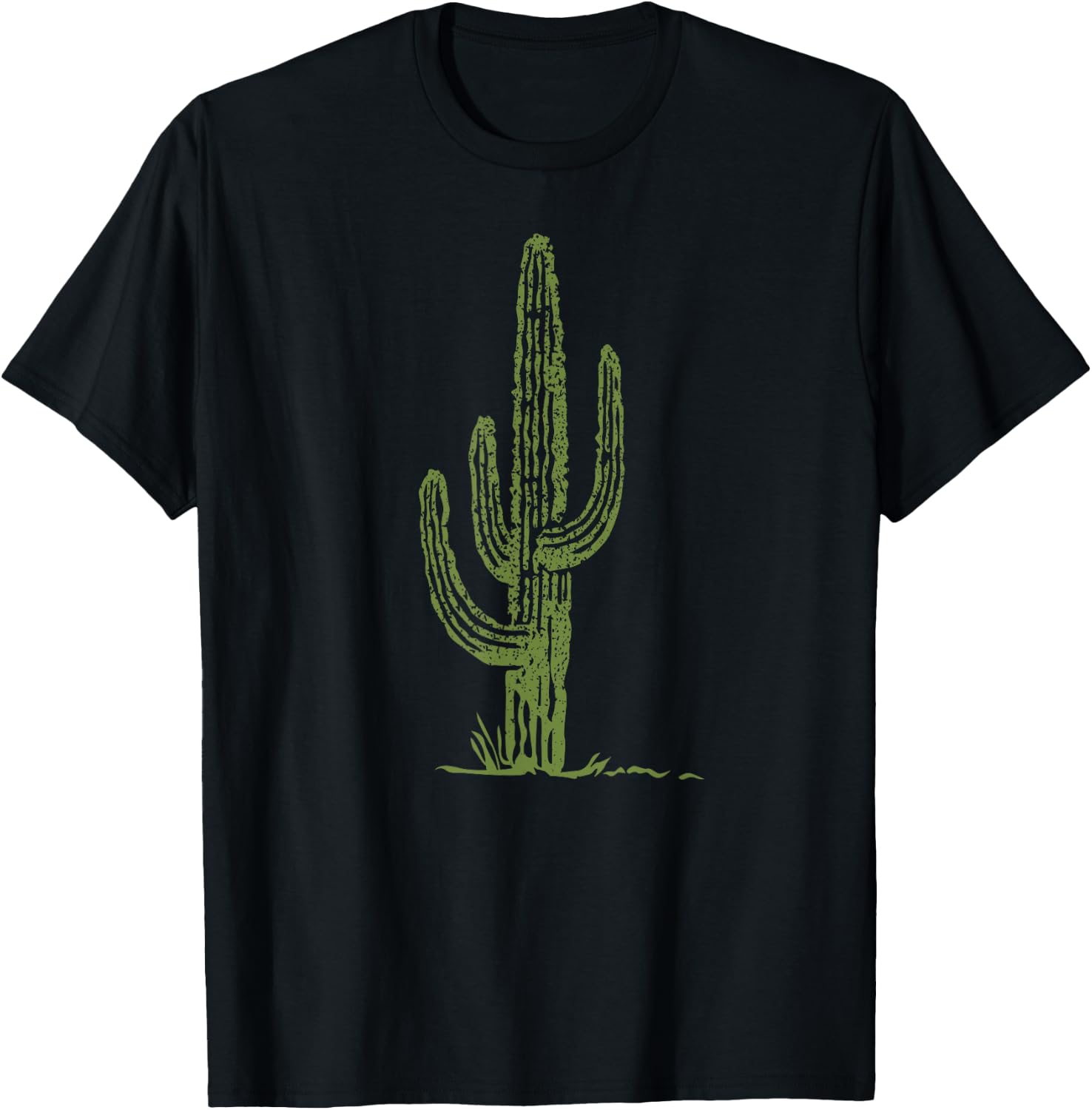 Saguaro Cactus T-Shirt - T-Shirt | Black
