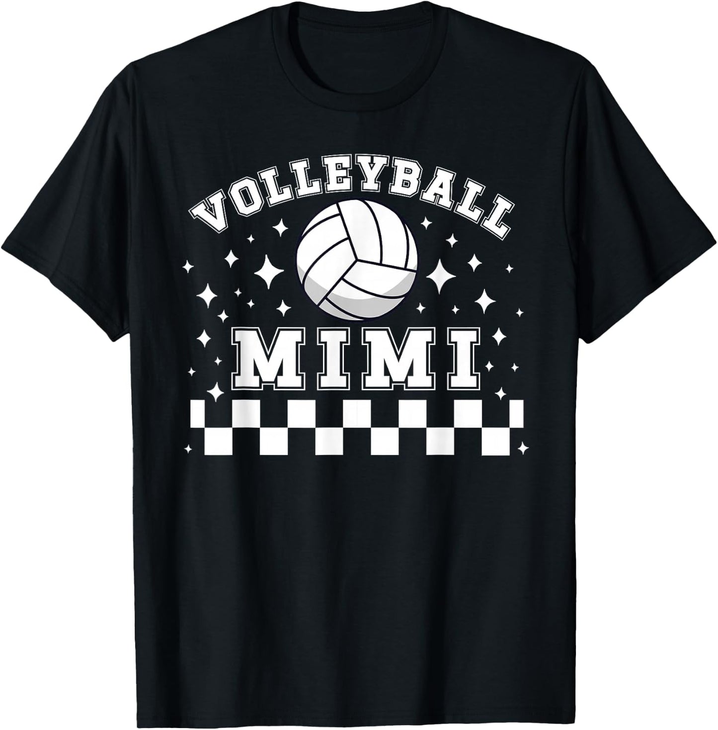 Volleyball Mimi Of A Volleyball Player Mimi T-Shirt - T-Shirt | Black