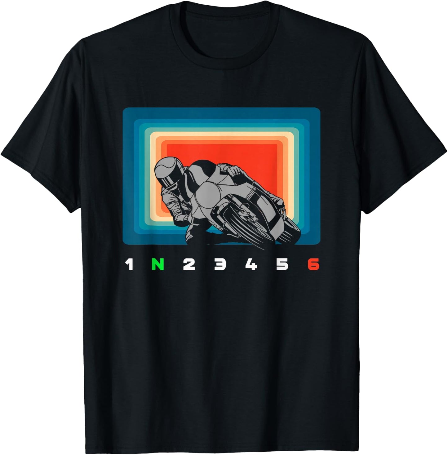 Motorcycle Apparel , Black T-Shirt - T-Shirt | Black