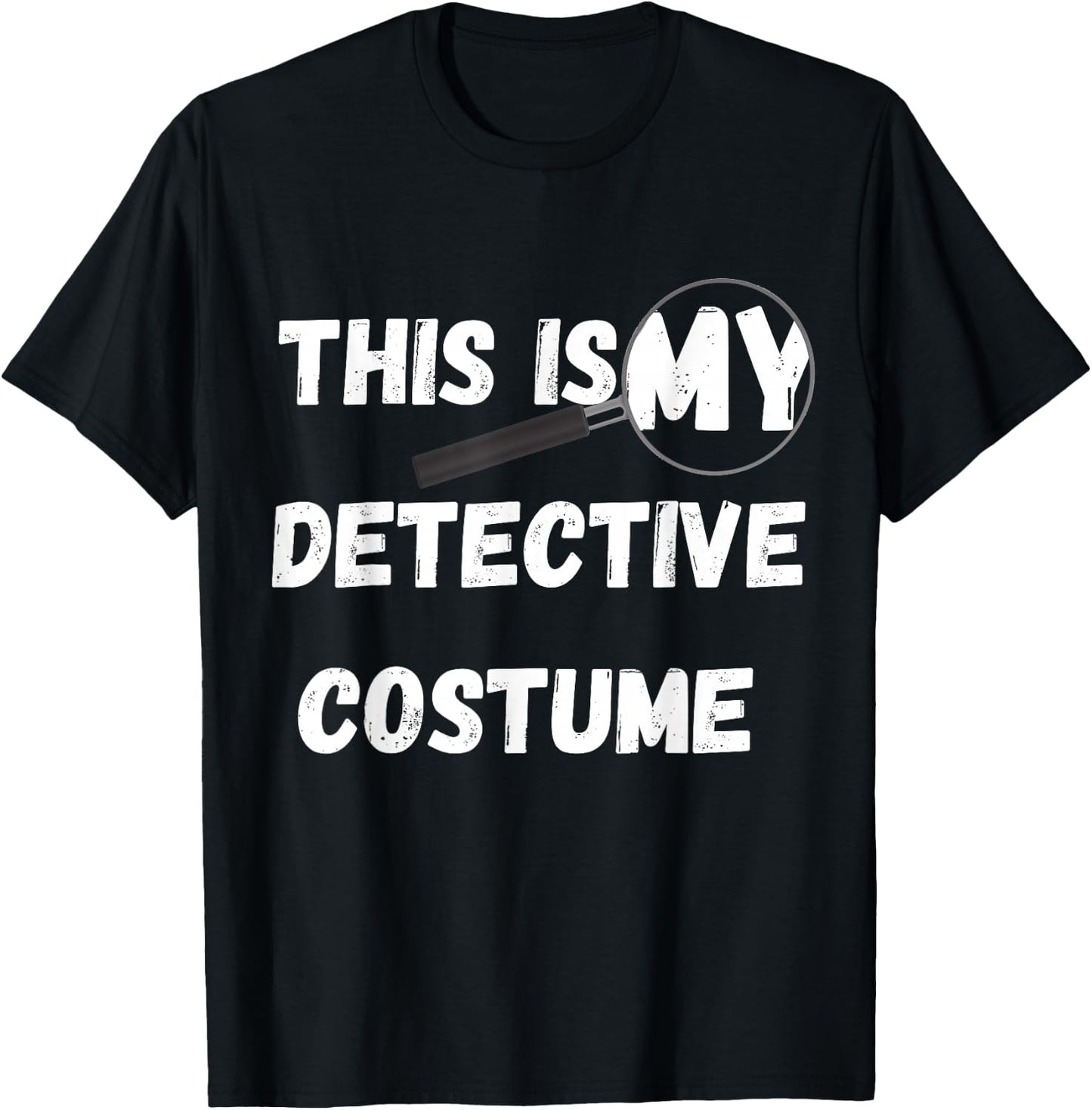 This is My Detective Costume Secret Identity Spying T-Shirt - T-Shirt | Black