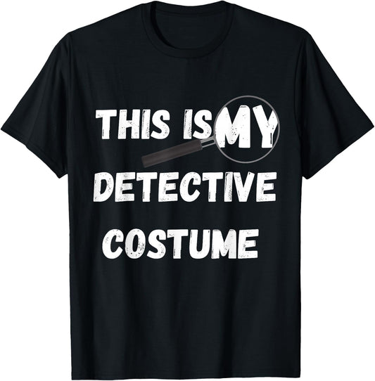 This is My Detective Costume Secret Identity Spying T-Shirt - T-Shirt | Black