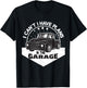 I Can´t I Have Plans In The Garage Vintage Pickup Trucks T-Shirt - T-Shirt | Black
