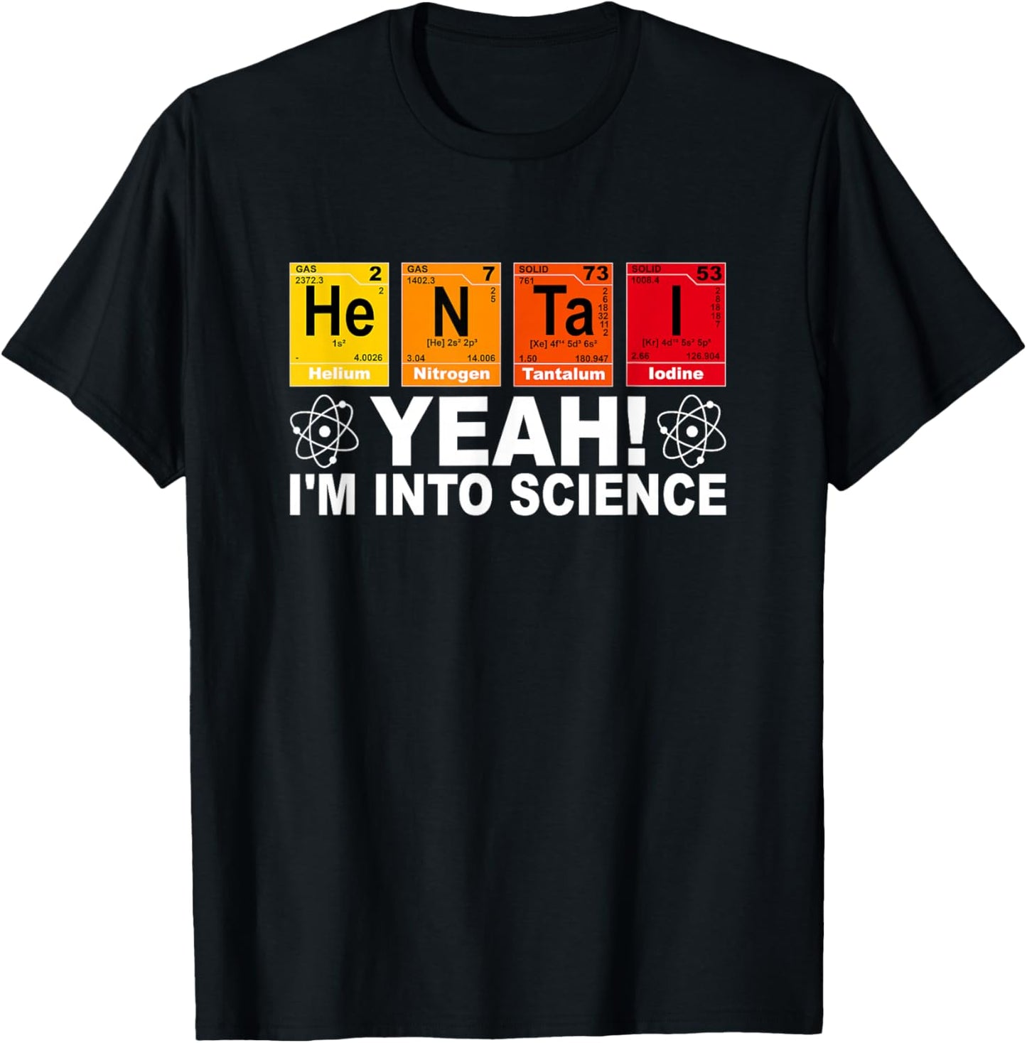 Funny Science and Anime Loving Gift - Hilarious Hentai T-Shirt - T-Shirt | Black