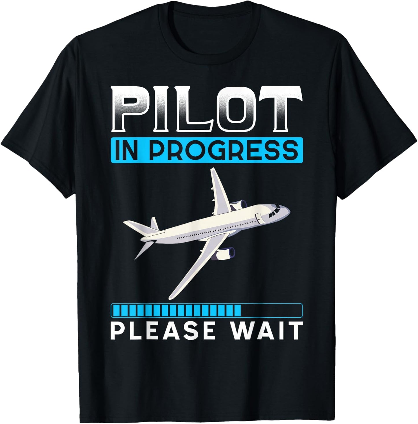 Flying Plane Co Pilot Gift Future Pilot T-Shirt - T-Shirt | Black