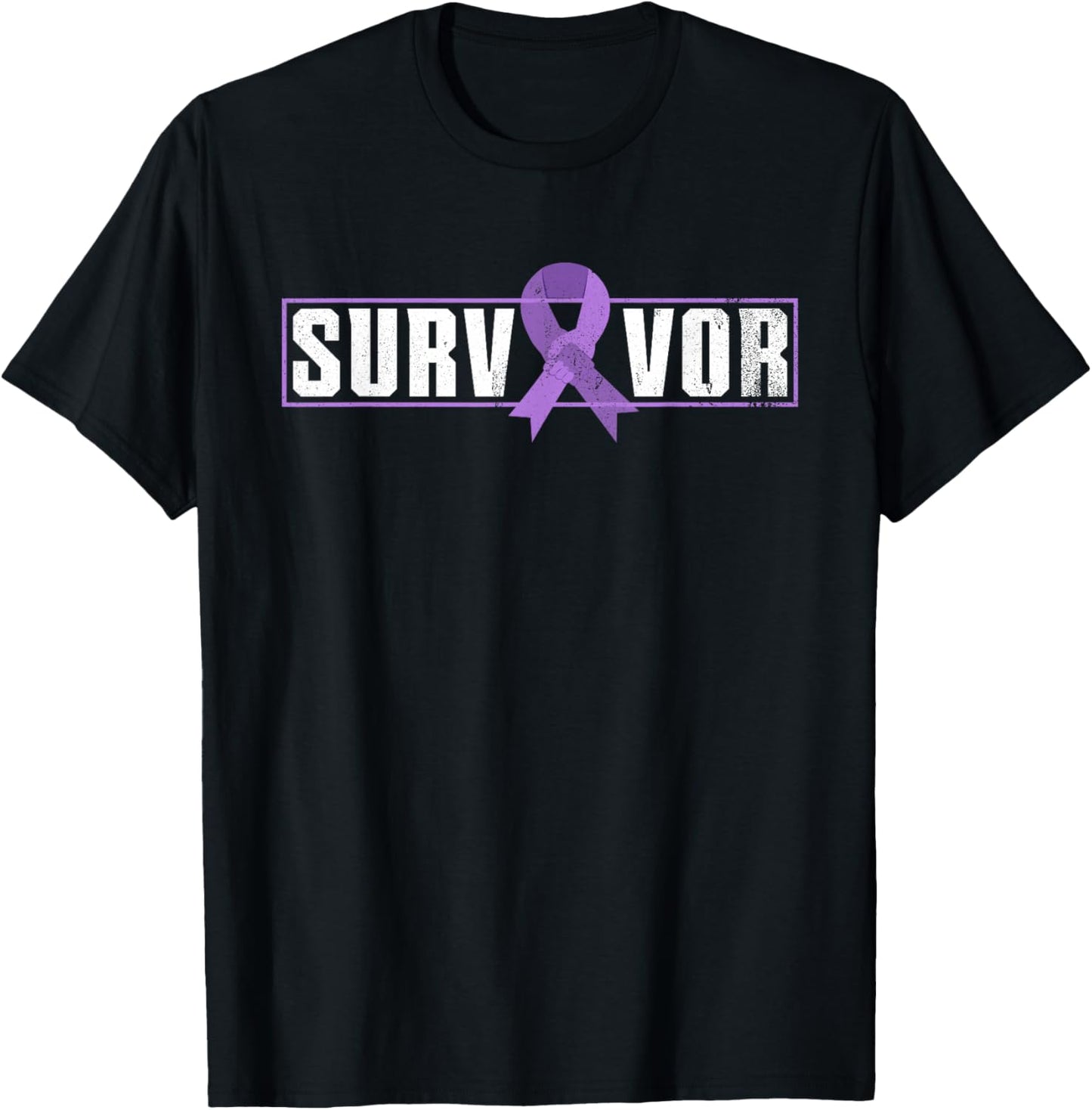 Hodgkins Lymphoma Cancer Survivor Hodgkin Lymphoma Awareness T-Shirt - T-Shirt | Black
