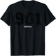 901 Memphis Hometown Love T-Shirt - T-Shirt | Black
