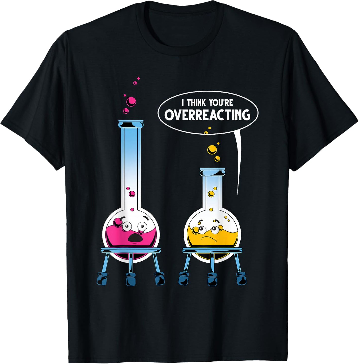 Chemist Humour Science Experiment Gift Chemistry T-Shirt - T-Shirt | Black
