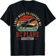 RC Plane Retro Vintage Radio Controlled Airplane T-Shirt - T-Shirt | Black