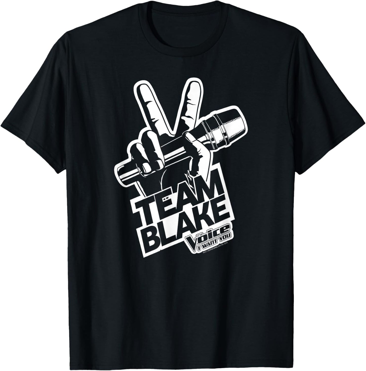The Voice Blake Logo T-Shirt - T-Shirt | Black