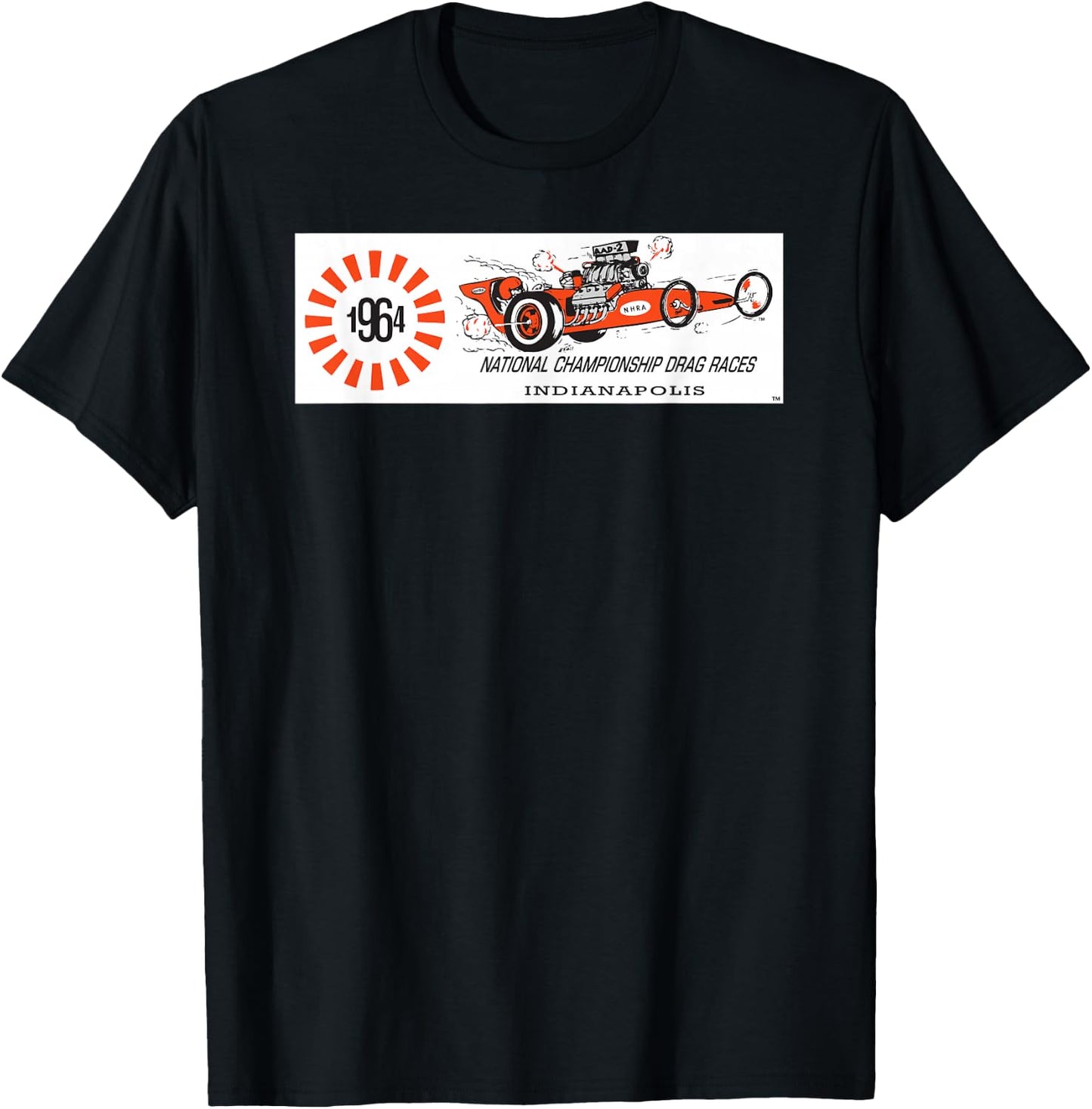 NHRA 1964 National Championship T-Shirt - T-Shirt | Black