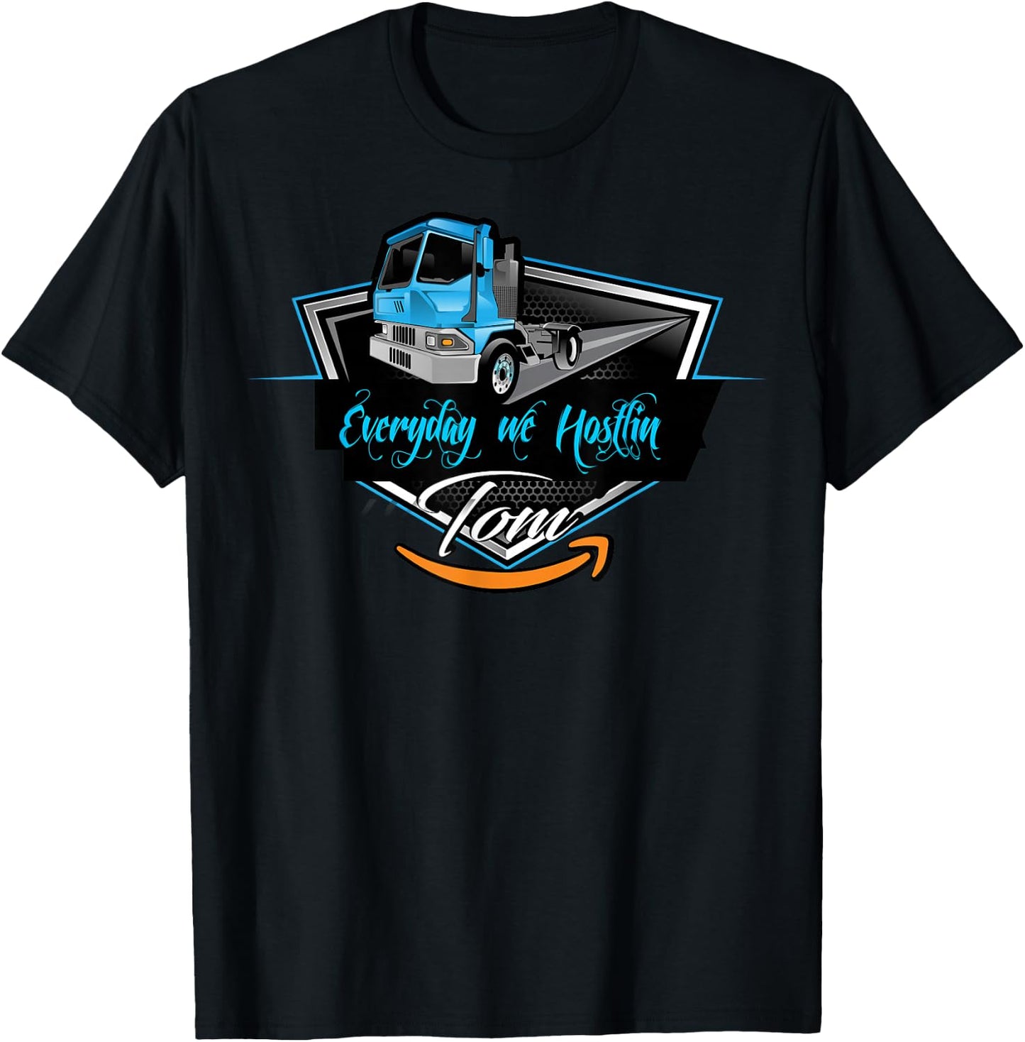TOM Every Day We Hostlin T-Shirt - T-Shirt | Black