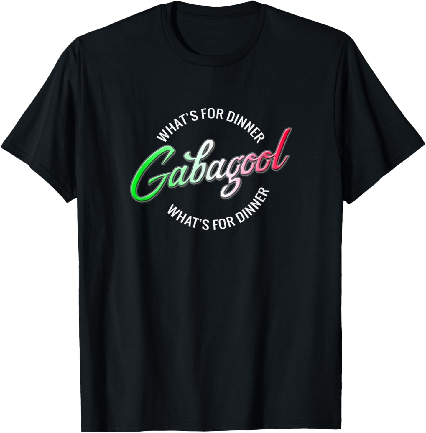 Gabagool Italian Food Popular New Jersey Italians TV Show T-Shirt - T-Shirt | Black
