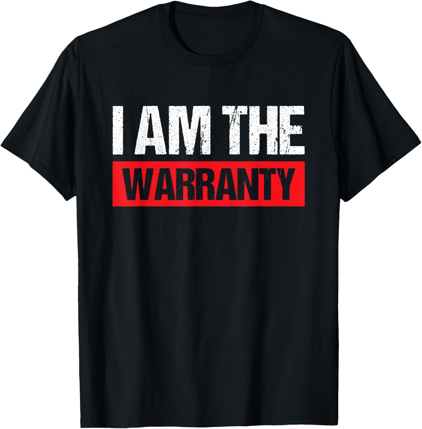 Car Mechanic Repair Vehicles Handyman I Am The Warranty , Small, Black T-Shirt - T-Shirt | Black