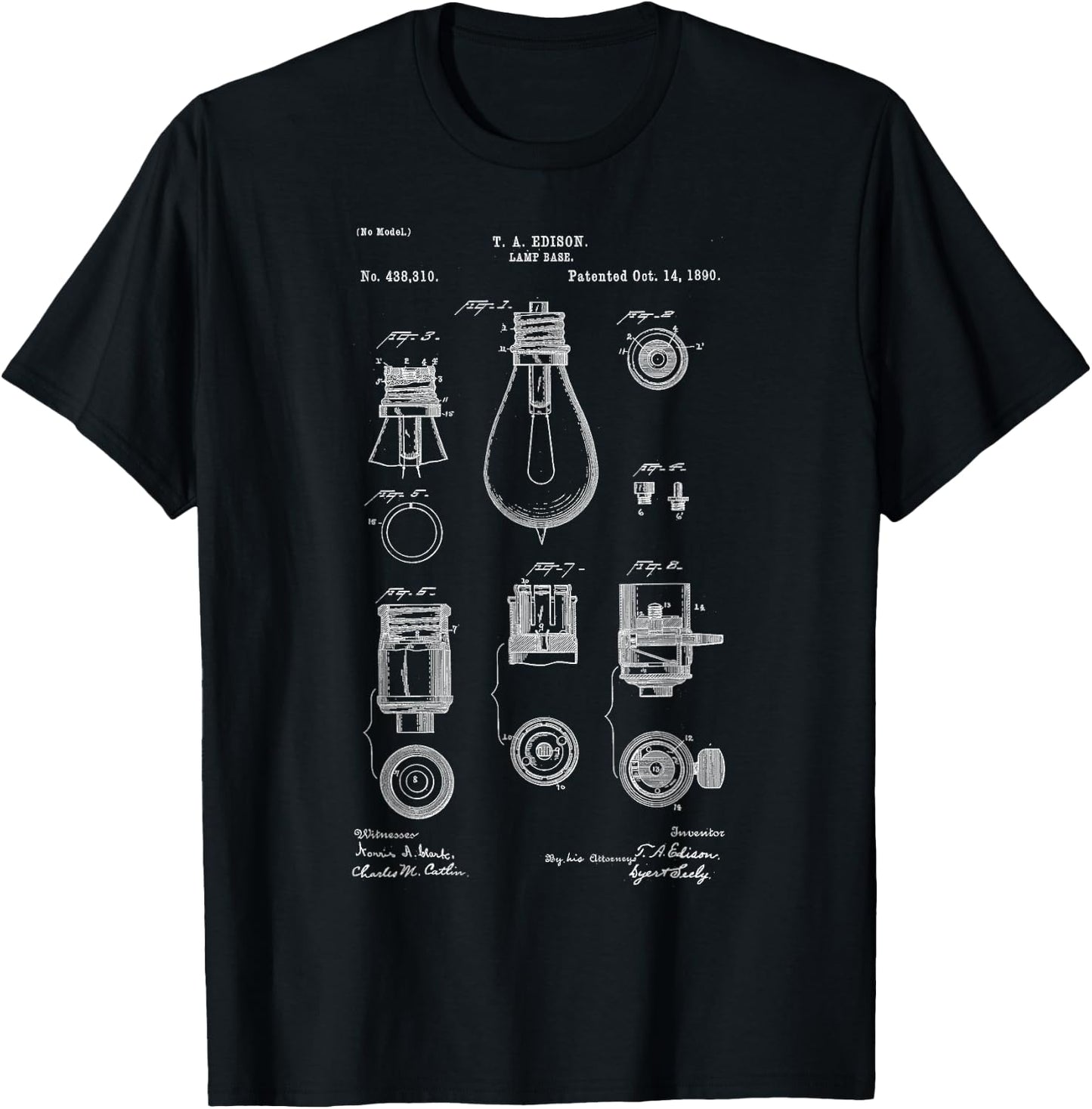 Electrician Electrical Engineers , Men's, Black, Small, Short Sleeve, Regular Fit, Cotton Blend, Polyester, , Modern, Art, Exercise and Fitness, -Adults, -Kids T-Shirt - T-Shirt | Black