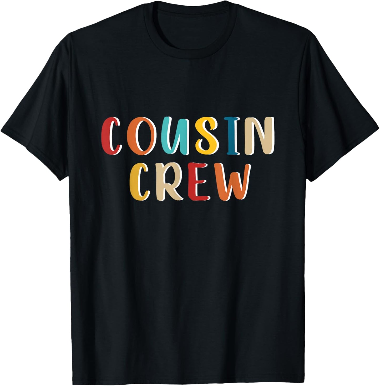 Cousin Crew T-Shirt - T-Shirt | Black