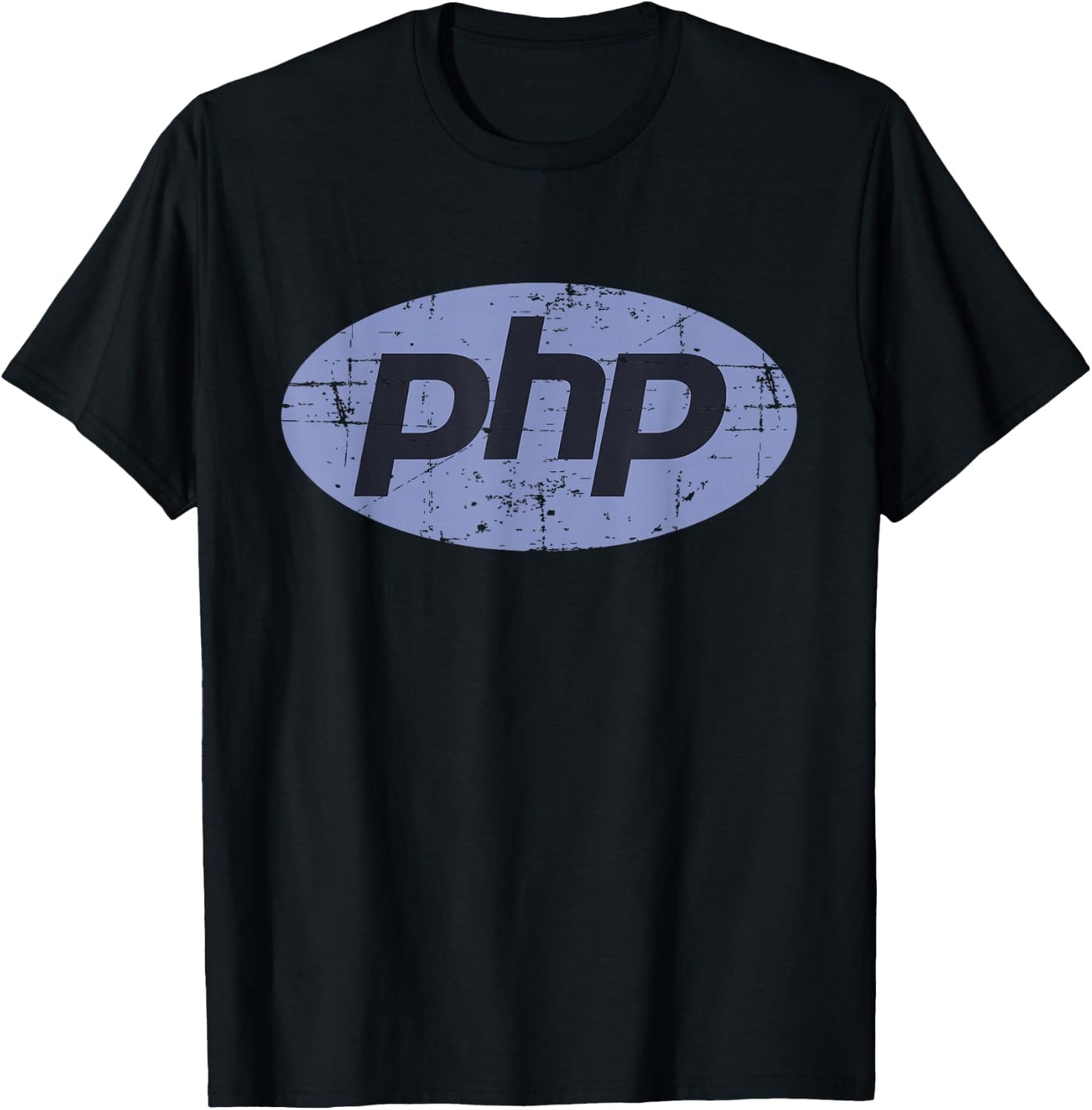 Vintage PHP Backend Laravel CodeIgniter Developer T-Shirt - T-Shirt | Black
