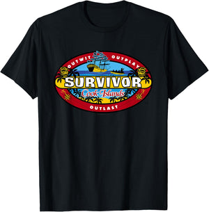 Survivor Cook Islands T-Shirt - T-Shirt | Black