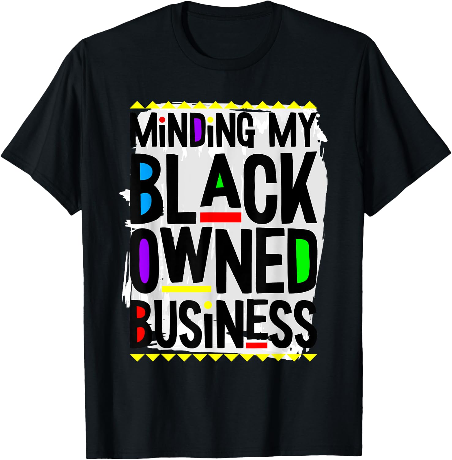 Black Owned Business Black History Month BLM Melanin Afro T-Shirt - T-Shirt | Black