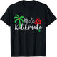 Mele Kalikimaka Hawaiian Merry Christmas T-Shirt - T-Shirt | Black