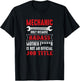 Mechanic - Because Bad Ass Mother Fucker Isn't A Job Title T-Shirt - T-Shirt | Black