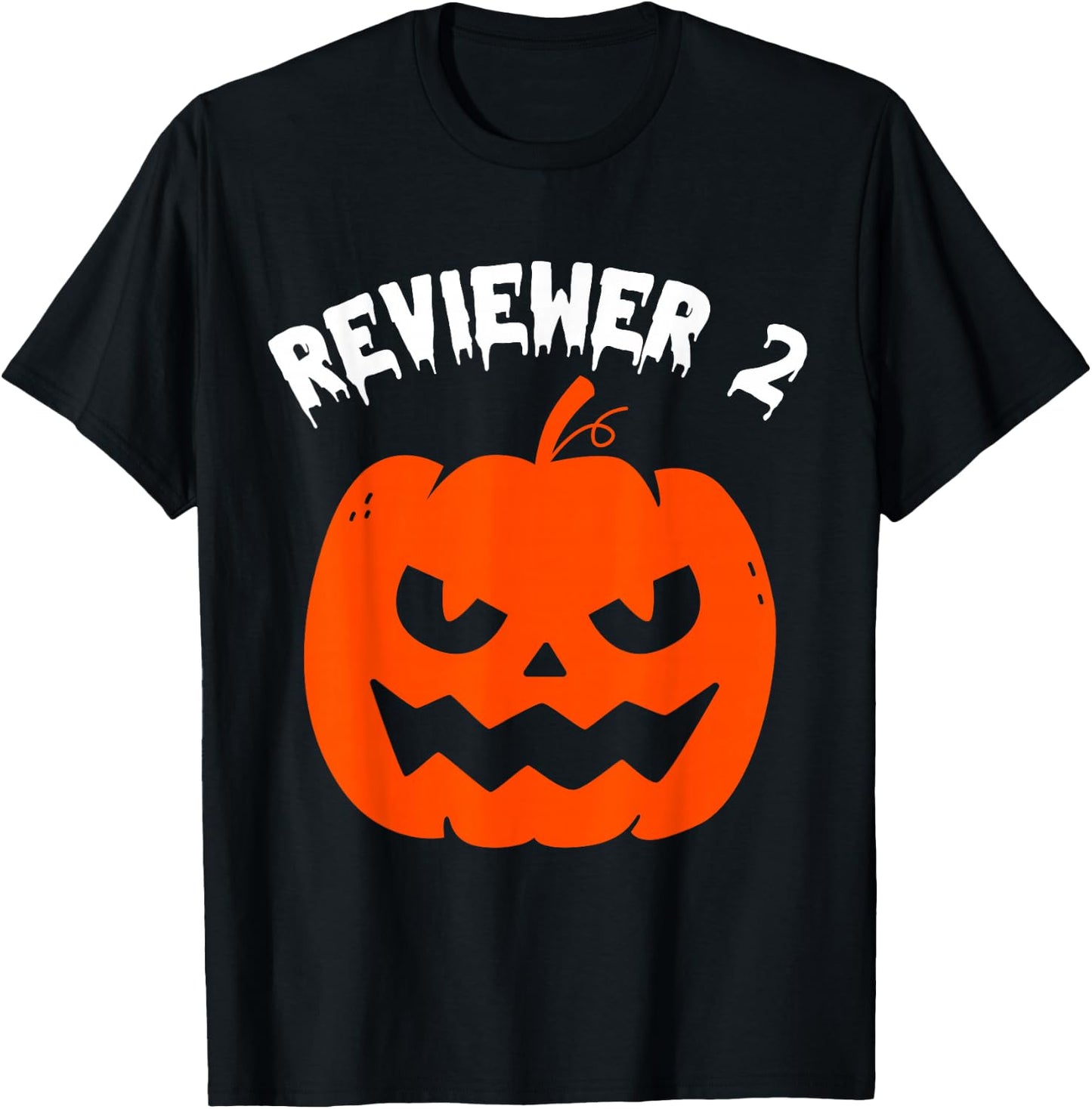 PhD Student Halloween Costume Grad School Paper Reviewer 2 T-Shirt - T-Shirt | Black