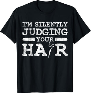 Hairstylist Hairdresser Hairstyling Vintage T-Shirt - T-Shirt | Black