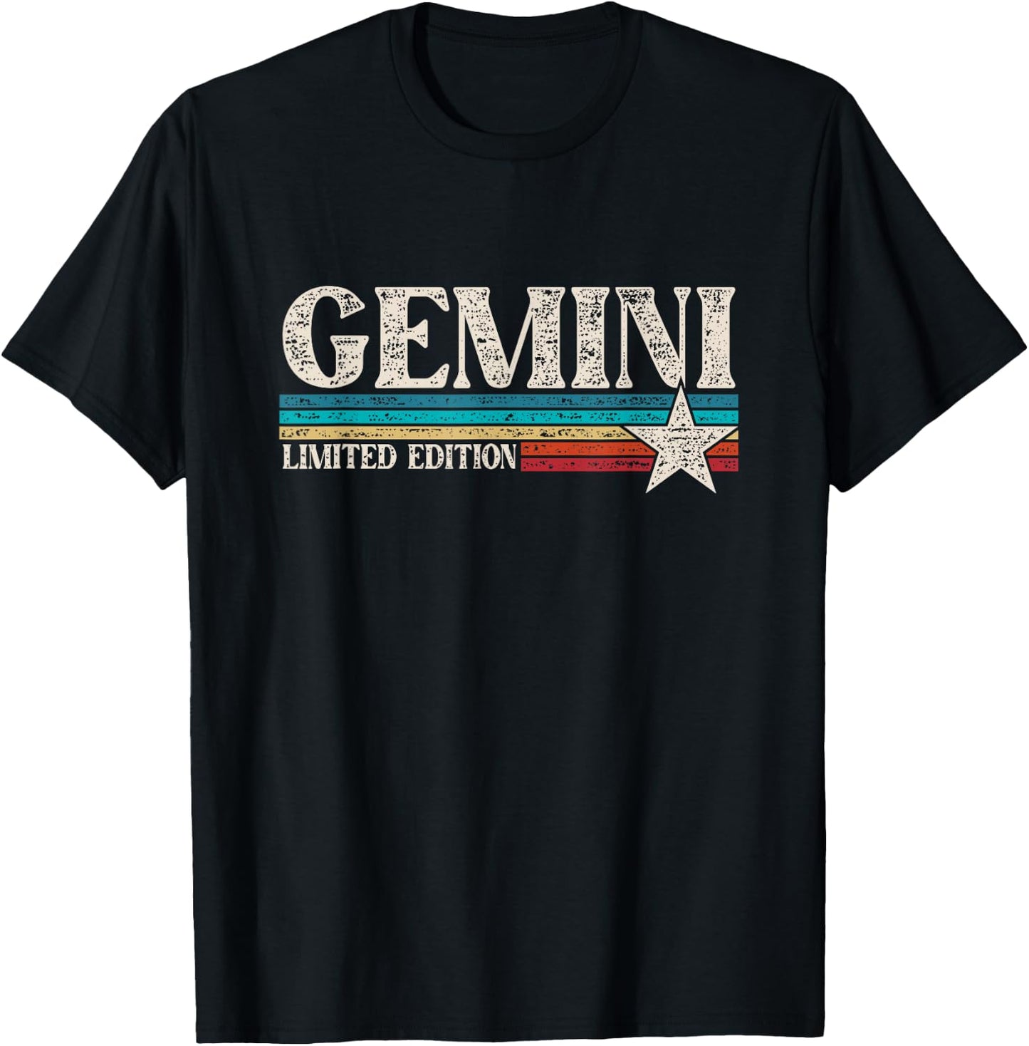 Zodiac sign Gemini T-Shirt - T-Shirt | Black