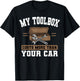 Auto Mechanic Toolbox Automotive Technician Mech T-Shirt - T-Shirt | Black