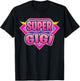 Super Gigi Superhero Grandmother Comic Book Funny Matching T-Shirt - T-Shirt | Black