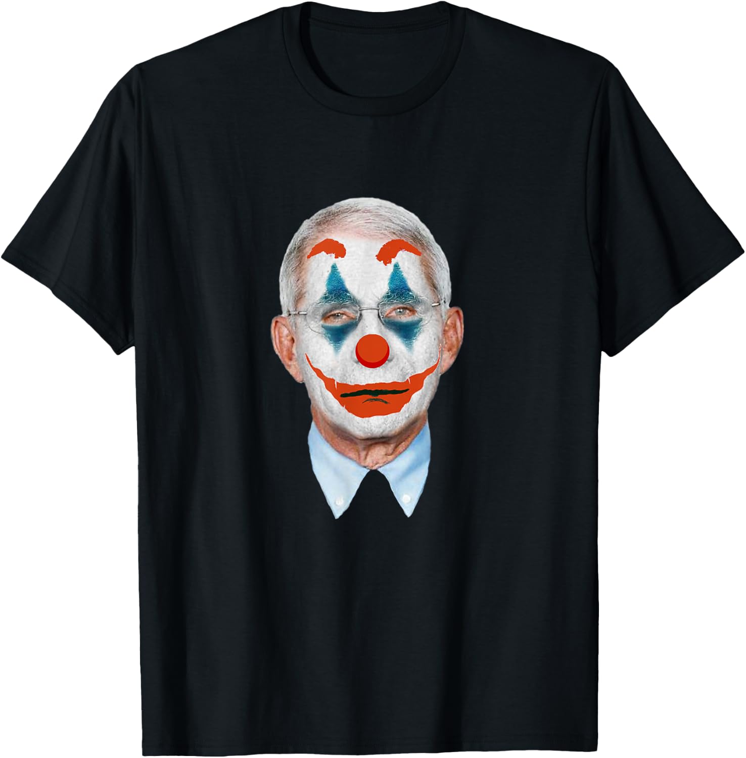 Funny Fauci-The-Clown Arrest Fauci - anti Fauci Men Women T-Shirt - T-Shirt | Black