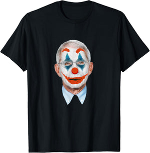 Funny Fauci-The-Clown Arrest Fauci - anti Fauci Men Women T-Shirt - T-Shirt | Black