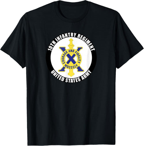 10th Infantry Regiment United States Army Veteran Military