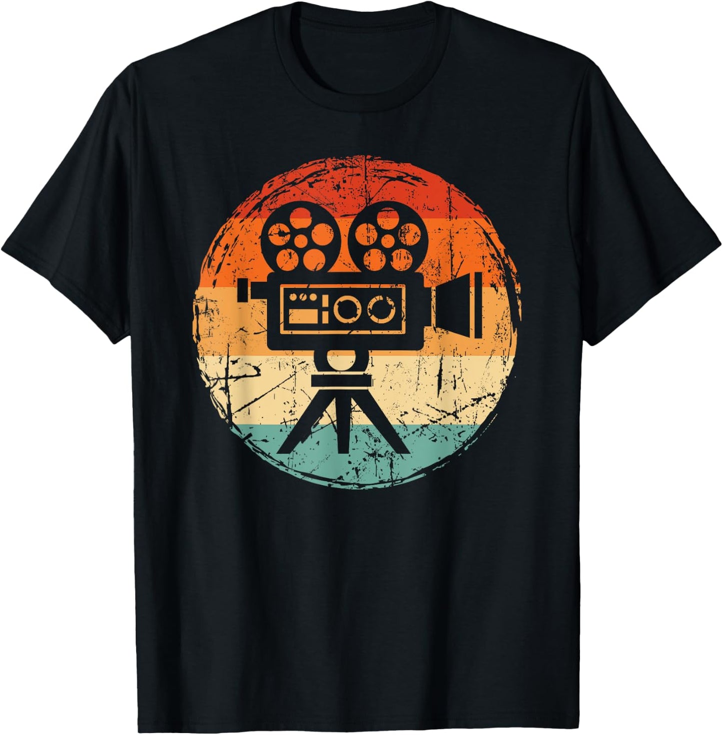 Movie Maker Film Director Cinematographer Videographer T-Shirt - T-Shirt | Black