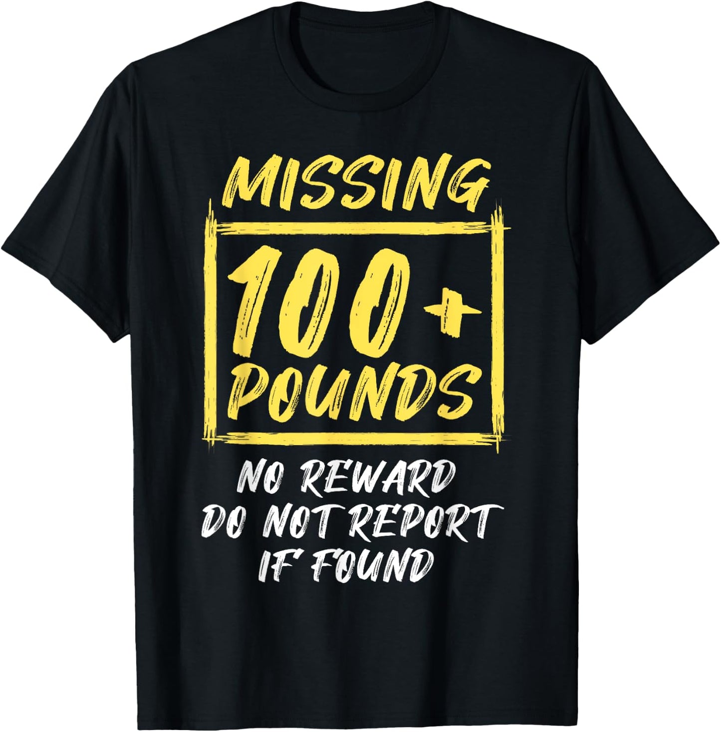 Funny Gastric 100 Pounds Lost Bariatric Surgery Weight Loss T-Shirt - T-Shirt | Black