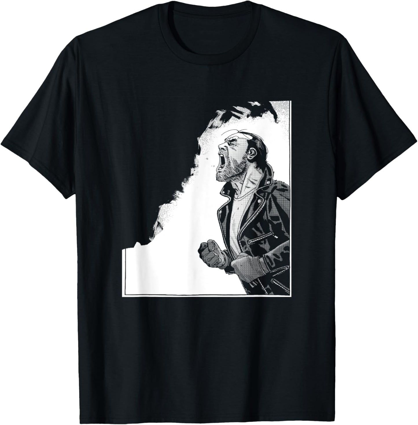 The Walking Dead Here's Negan Screamer T-Shirt - T-Shirt | Black